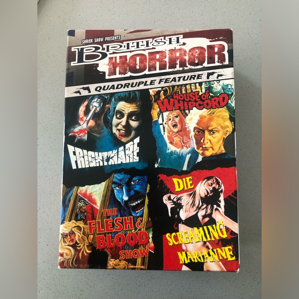 British Horror Quadruple Feature DVD set